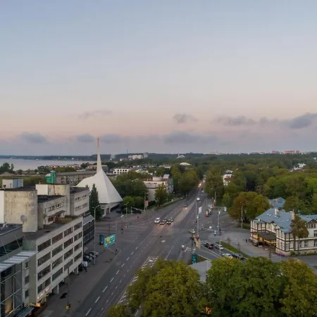 Daire Tempus Te Avangard With Terrace And Gym