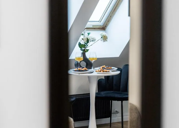 Tempus Te Avangard With Terrace And Gym Lägenhet *