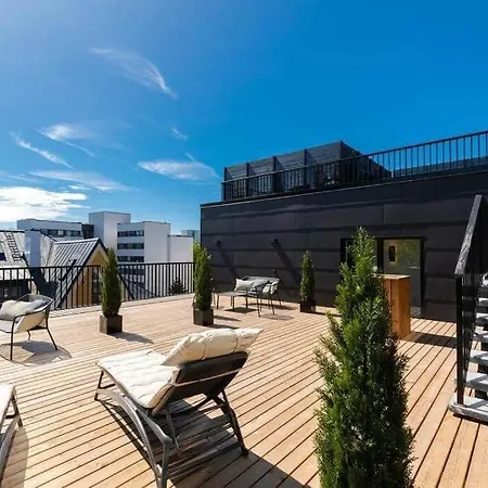 شقة Tempus Te Avangard With Terrace And Gym تالين
